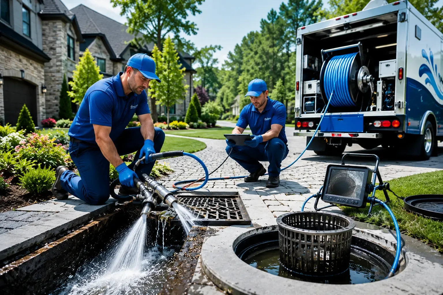 Local outdoor drain cleaning professionals in Grafton, NH